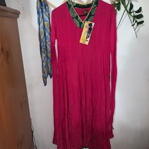 Authentic Indian sari dress